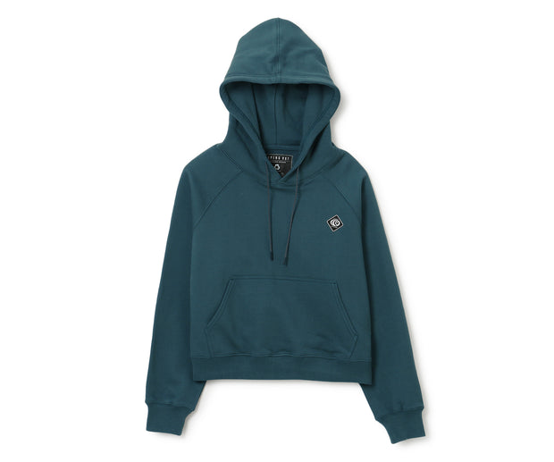 LS OVERSIZE CROP HOODIE